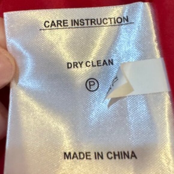 NWT Women's Nine West Red Overcoat Sz XL - Picture 11 of 12